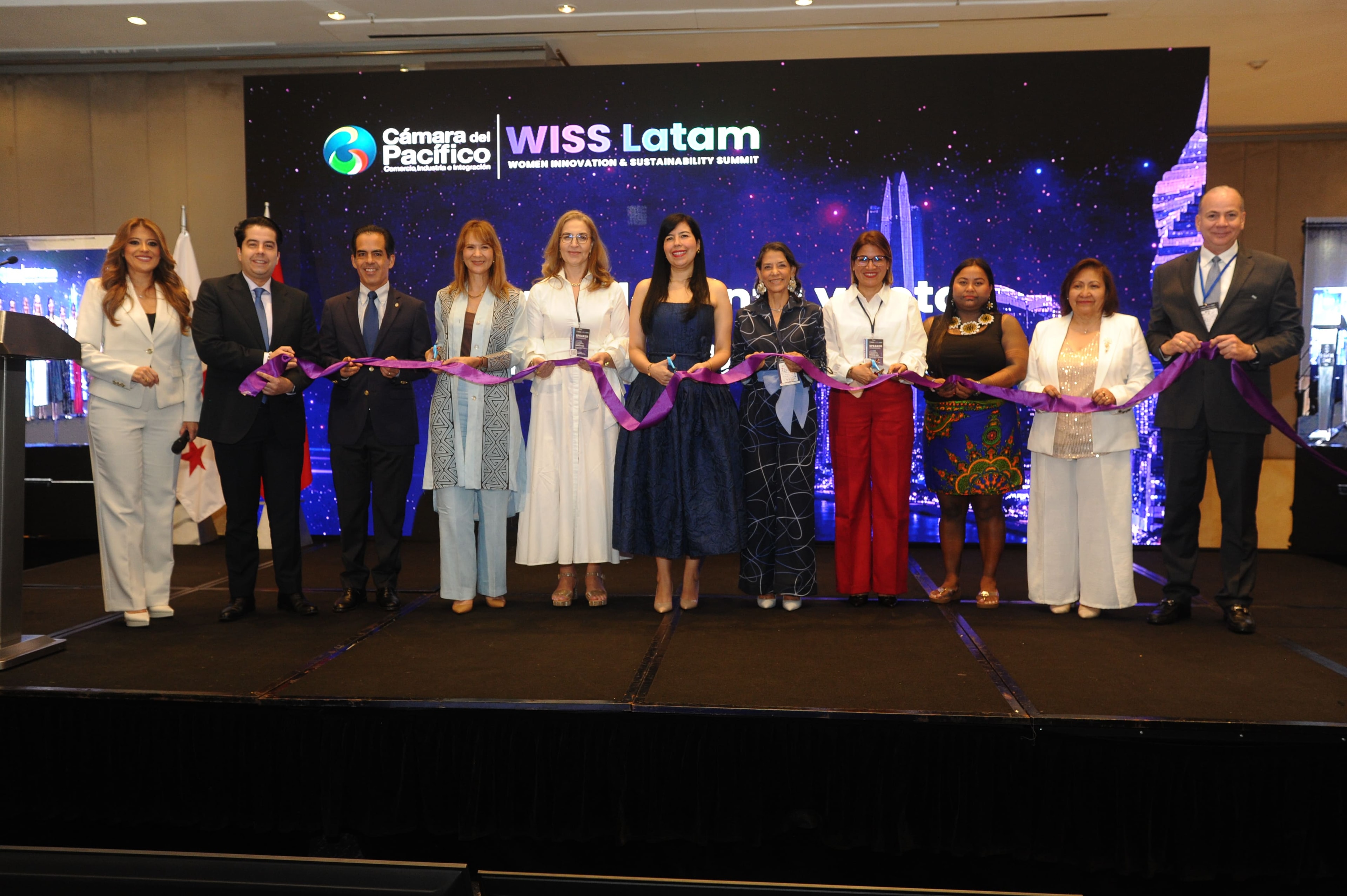 Ceremonia de corte de cinta · Apertura WISS Latam 2026