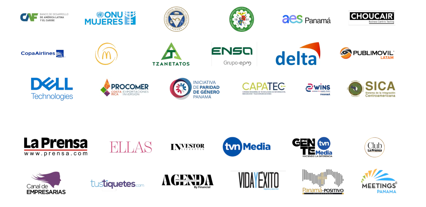 Sponsors, Aliados y Media Partners WEF Panamá 2025